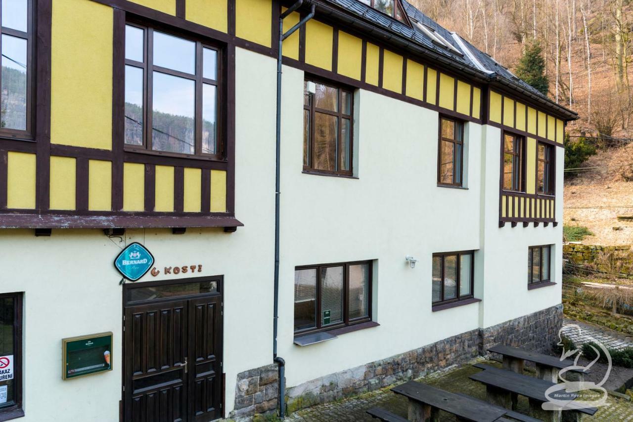 U Kosti - Bohemian Switzerland Apartment Дечин Екстериор снимка