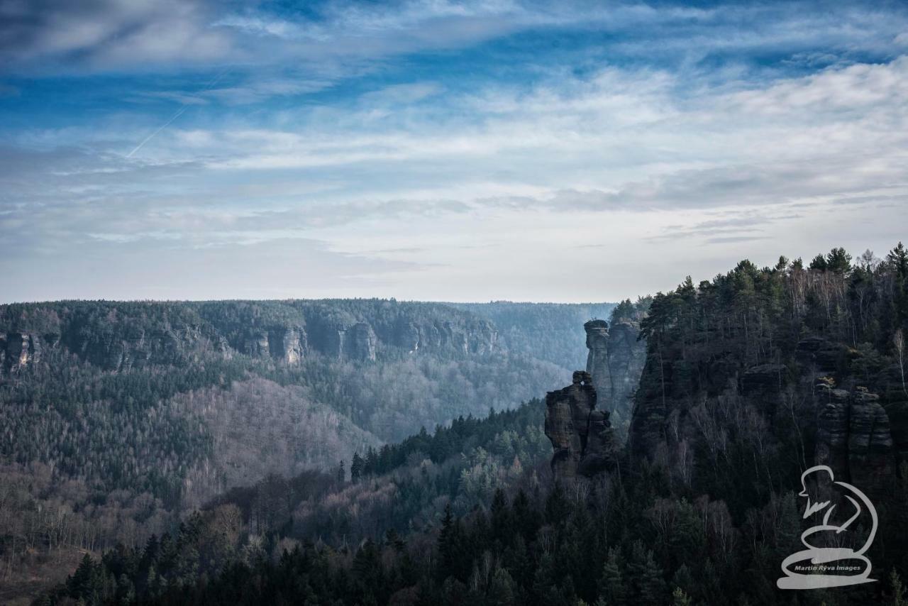U Kosti - Bohemian Switzerland Apartment Дечин Екстериор снимка